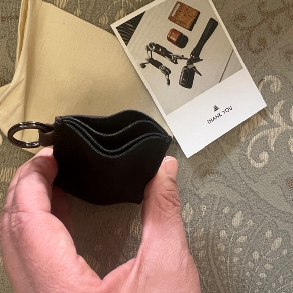 NWT ANDAR The Leo Wallet/Dark Brown - Picture 3 of 7